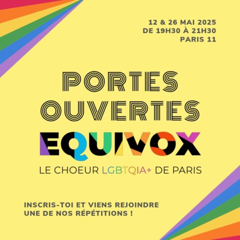 12 & 26 Mai 2025 – Portes ouvertes