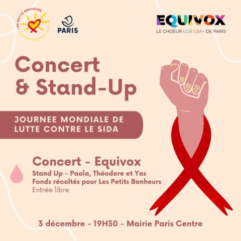 3 décembre 2025 – Concert & Stand-Up – Paris Centre